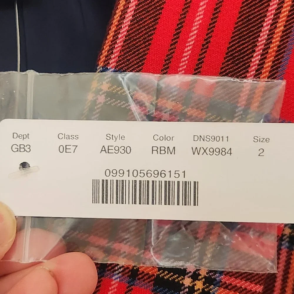NWT J. Crew Parke Tartan Plaid Blazer